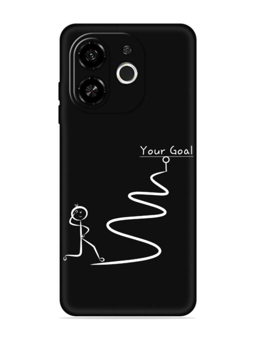 Your Goal Embossed Soft Silicone Case for Tecno Pop 9 (5G)