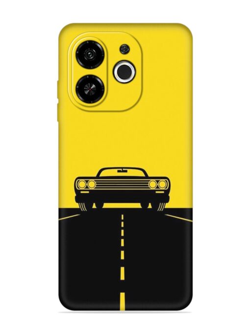 Classic Car Embossed Soft Silicone Case for Tecno Pop 9 (5G)