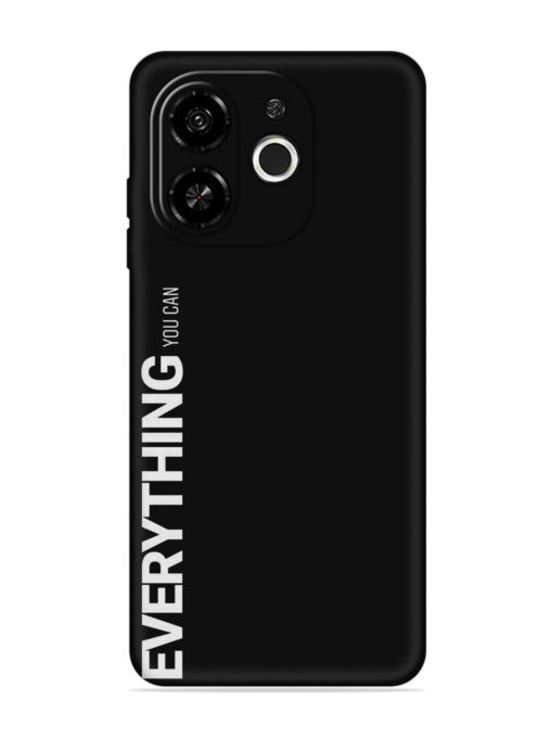 Everything You Can Embossed Soft Silicone Case for Tecno Pop 9 (5G) Zapvi