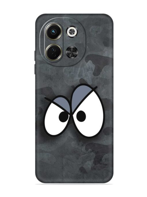 Big Eyes Night Mode Embossed Soft Silicone Case for Tecno Pova 6 Neo (5G)