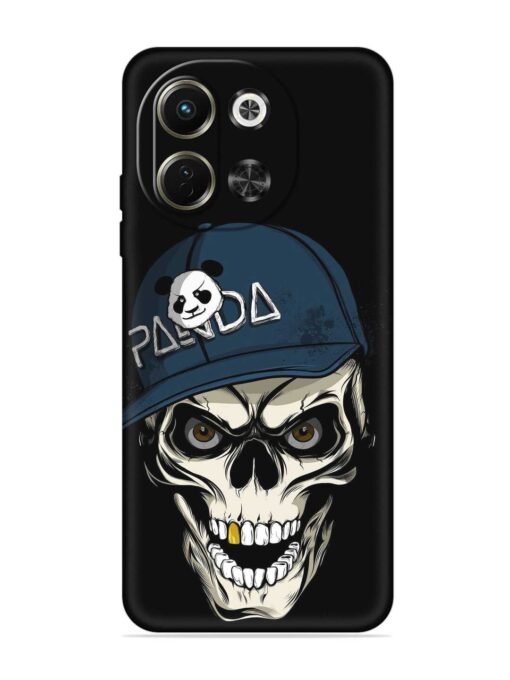 Panda Skull Embossed Soft Silicone Case for Tecno Pova 6 Neo (5G)