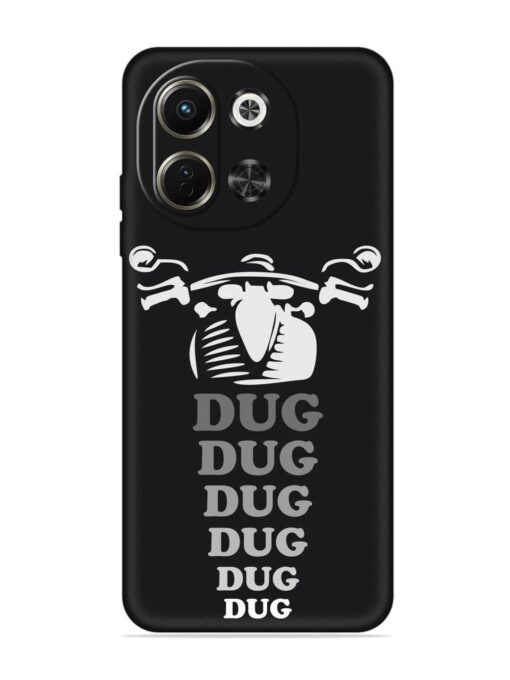 Dug Dug Dug Embossed Soft Silicone Case for Tecno Pova 6 Neo (5G)