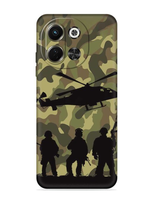 Army Heros Embossed Soft Silicone Case for Tecno Pova 6 Neo (5G) Zapvi