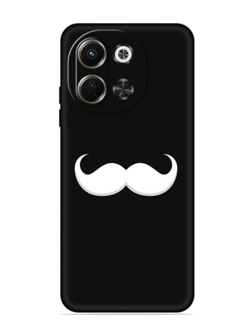 Mustache Vector Embossed Soft Silicone Case for Tecno Pova 6 Neo (5G)