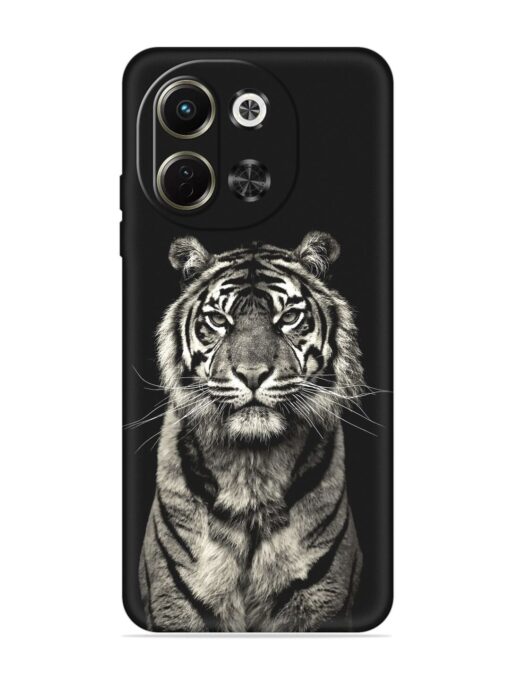 Tiger Art Embossed Soft Silicone Case for Tecno Pova 6 Neo (5G)