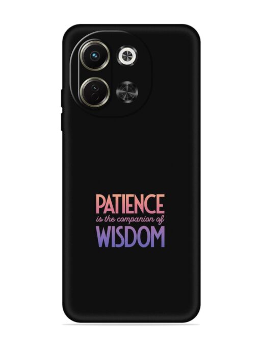 Patience Is The Embossed Soft Silicone Case for Tecno Pova 6 Neo (5G)