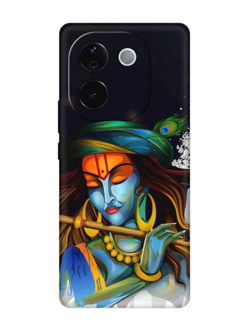 Krishna Art Embossed Soft Silicone Case for Vivo T3 Pro (5G) Zapvi