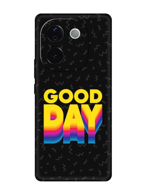 Good Day Embossed Soft Silicone Case for Vivo T3 Pro (5G) Zapvi