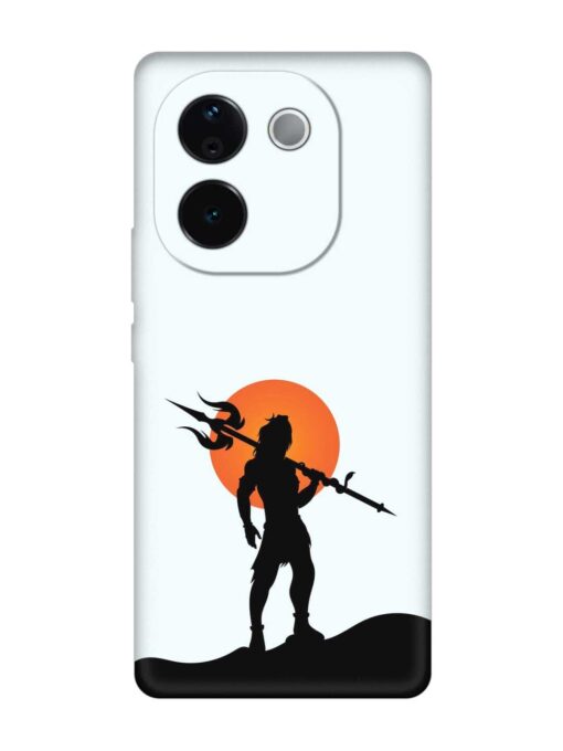 Lord Mahadev Trendy Embossed Soft Silicone Case for Vivo T3 Pro (5G)