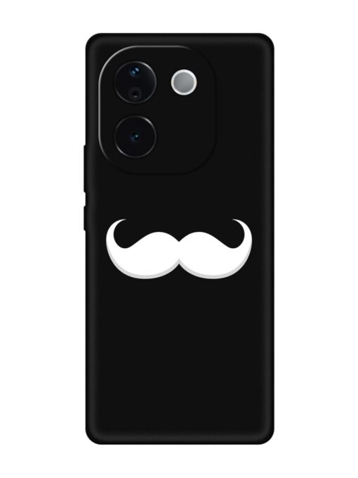 Mustache Vector Embossed Soft Silicone Case for Vivo T3 Pro (5G)