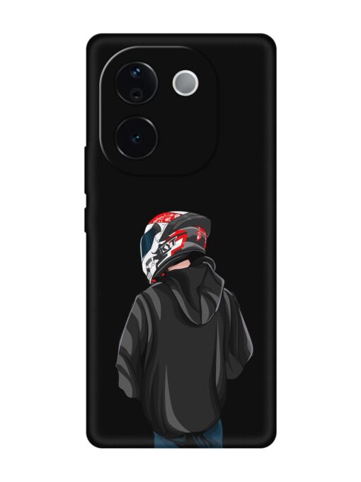 Motorcycle Rider Embossed Soft Silicone Case for Vivo T3 Pro (5G)