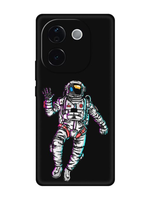 Spaceman Embossed Soft Silicone Case for Vivo T3 Pro (5G)