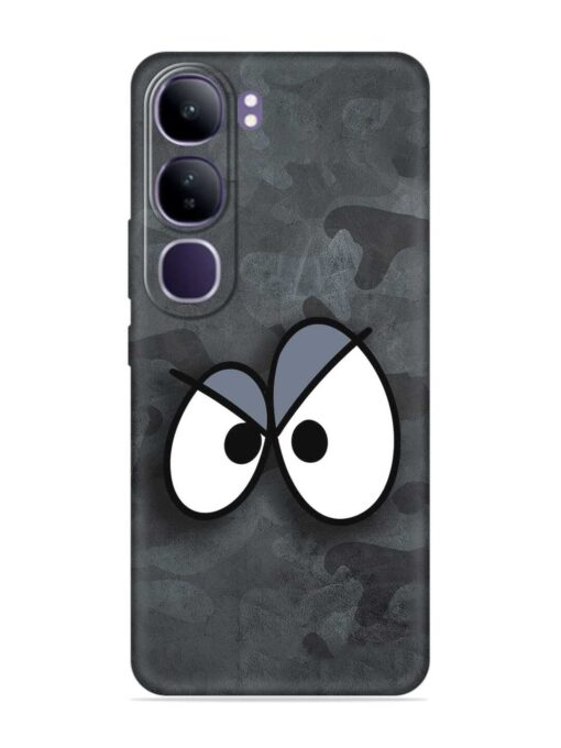 Big Eyes Night Mode Embossed Soft Silicone Case for Vivo Y300 (5G) Zapvi