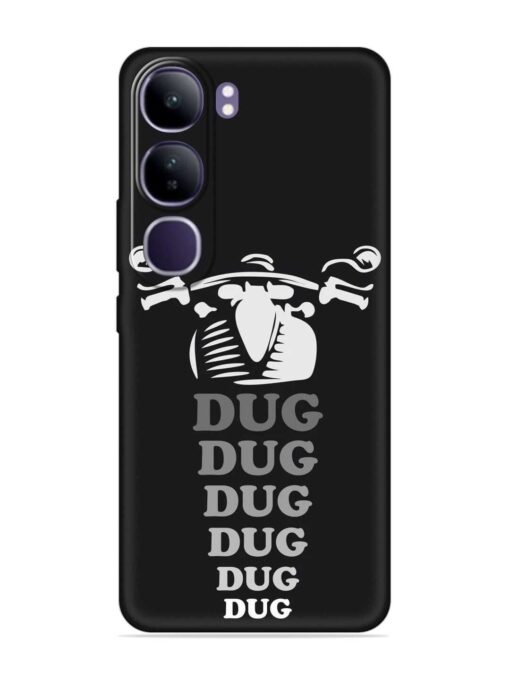 Dug Dug Dug Embossed Soft Silicone Case for Vivo Y300 (5G)