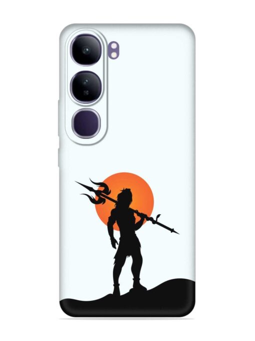 Lord Mahadev Trendy Embossed Soft Silicone Case for Vivo Y300 (5G)