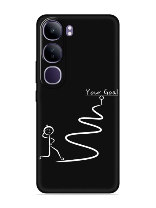 Your Goal Embossed Soft Silicone Case for Vivo Y300 (5G)