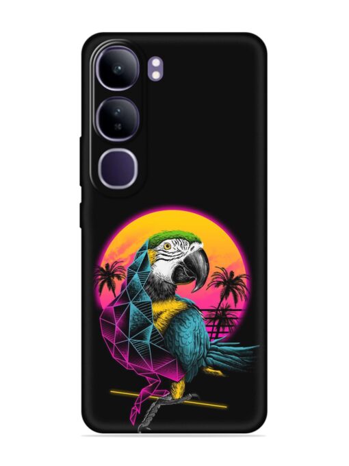 Rad Parrot Embossed Soft Silicone Case for Vivo Y300 (5G)