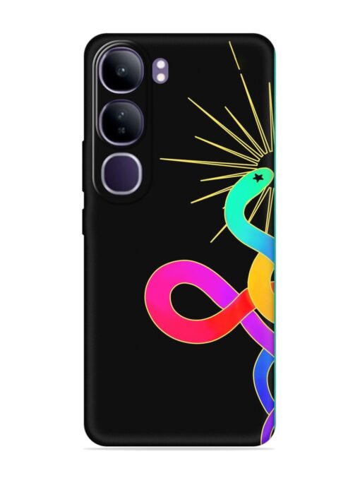 Art Geometric Abstraction Embossed Soft Silicone Case for Vivo Y300 (5G) Zapvi