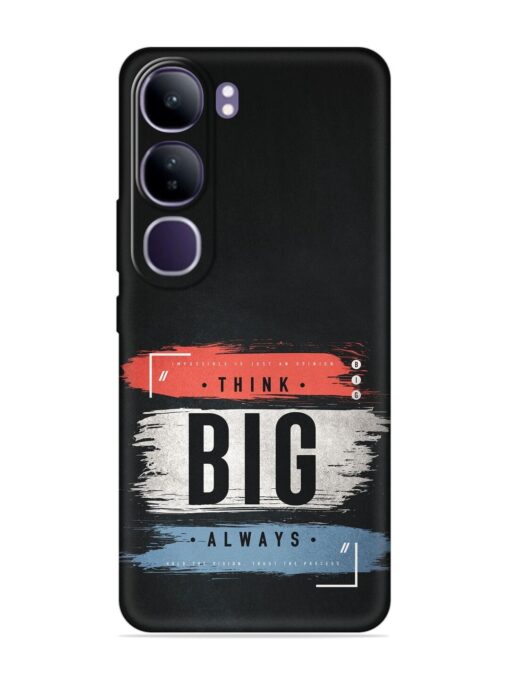 Think Big Always Embossed Soft Silicone Case for Vivo Y300 (5G) Zapvi