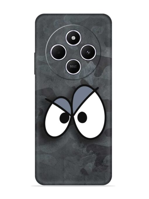 Big Eyes Night Mode Embossed Soft Silicone Case for Xiaomi Redmi A4 (5G) Zapvi