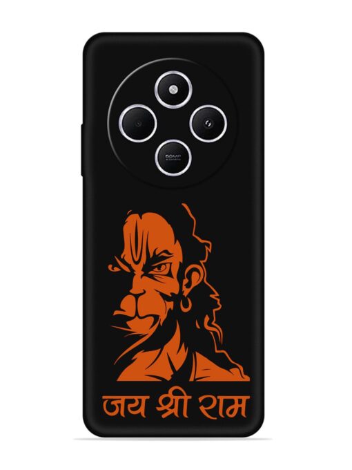 Angry Hanuman Embossed Soft Silicone Case for Xiaomi Redmi A4 (5G) Zapvi