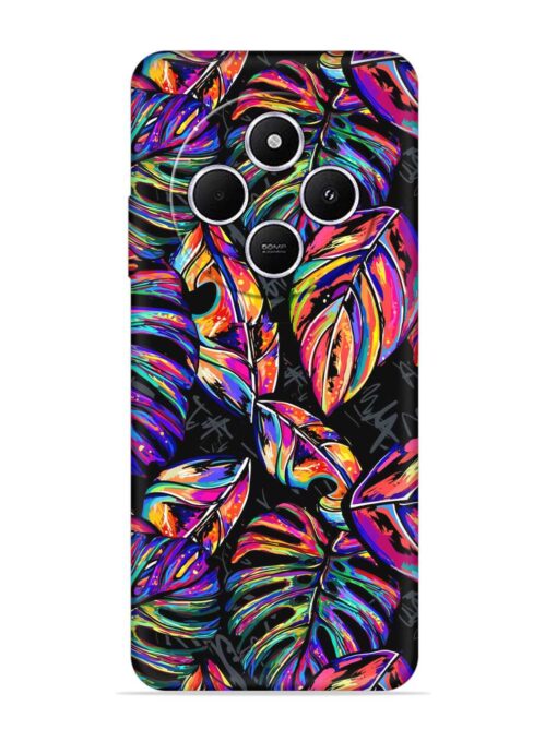 Tropical Seamless Vector Embossed Soft Silicone Case for Xiaomi Redmi A4 (5G) Zapvi