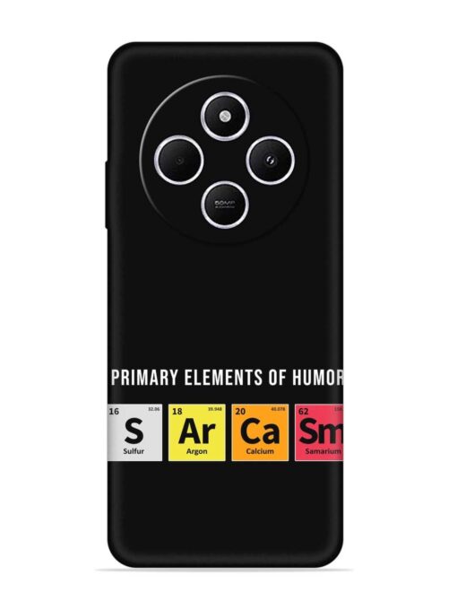 Primary Elements Humor Embossed Soft Silicone Case for Xiaomi Redmi A4 (5G) Zapvi