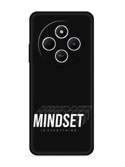 Mindset Everything Slogan Embossed Soft Silicone Case for Xiaomi Redmi A4 (5G) Zapvi