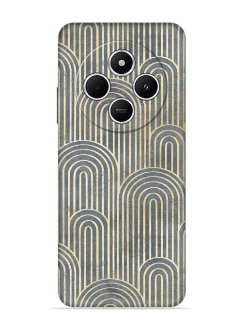 Art Deco Style Embossed Soft Silicone Case for Xiaomi Redmi A4 (5G) Zapvi