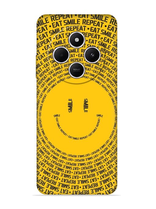 Smiley Embossed Soft Silicone Case for Xiaomi Redmi A4 (5G) Zapvi