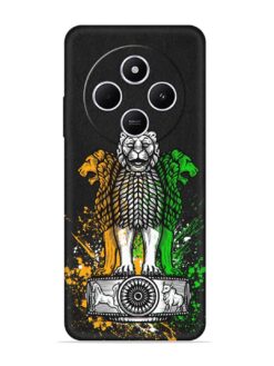 Pillars Of Ashoka Embossed Soft Silicone Case for Xiaomi Redmi A4 (5G)