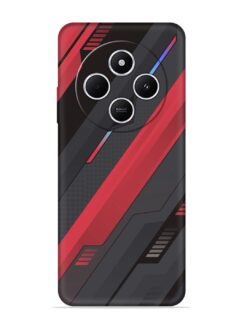 Material Desk Art Embossed Soft Silicone Case for Xiaomi Redmi A4 (5G)