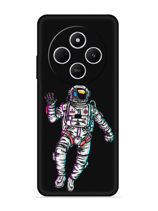 Spaceman Embossed Soft Silicone Case for Xiaomi Redmi A4 (5G) Zapvi