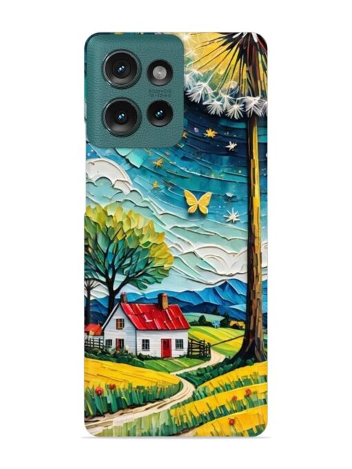 Dandelion Dreams Snap Case for Motorola Moto Edge 50 (5G)