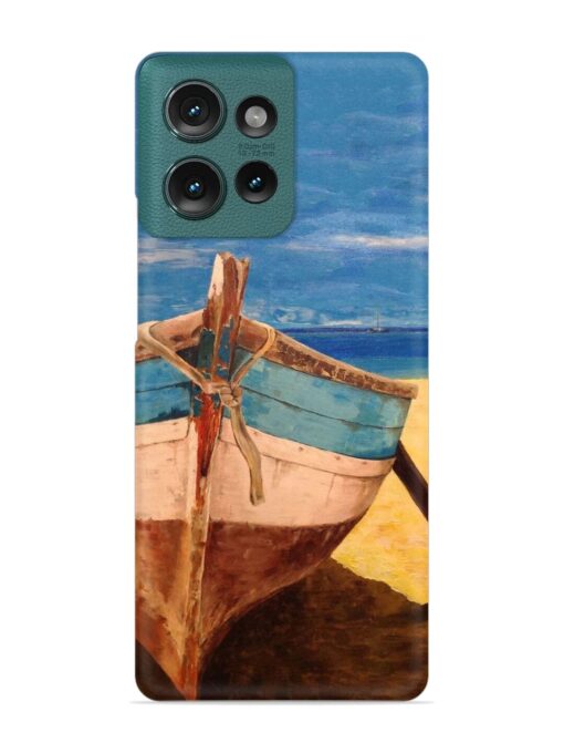 Canvas Painting Snap Case for Motorola Moto Edge 50 (5G)