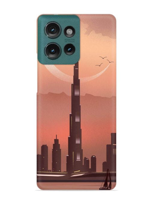 Landmark Burj Khalifa Snap Case for Motorola Moto Edge 50 (5G)