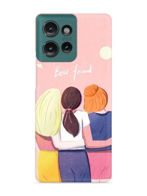 Friendship Day Snap Case for Motorola Moto Edge 50 (5G)