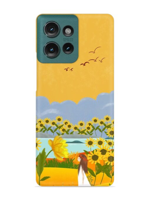 Beginning Of Autumn Snap Case for Motorola Moto Edge 50 (5G)