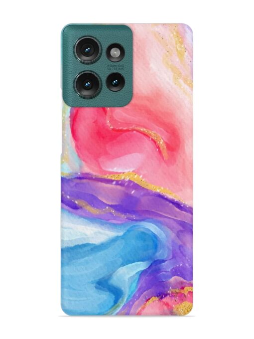 Watercolor Gradient Snap Case for Motorola Moto Edge 50 (5G)