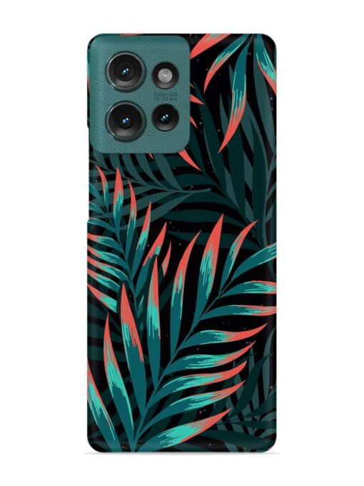 Green Leaf Art Snap Case for Motorola Moto Edge 50 (5G)