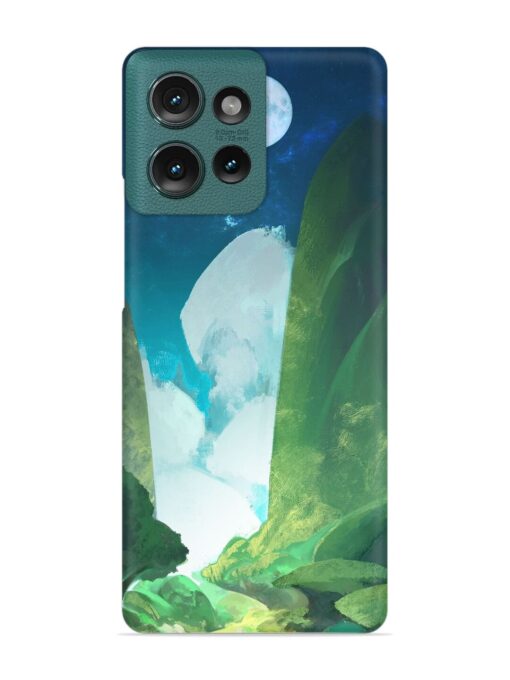 Abstract Art Of Nature Snap Case for Motorola Moto Edge 50 (5G) Zapvi