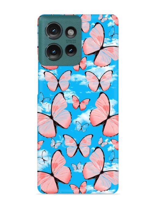 Seamless Pattern Tropical Snap Case for Motorola Moto Edge 50 (5G)