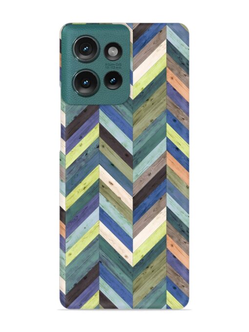 Chevron Random Color Snap Case for Motorola Moto Edge 50 (5G)