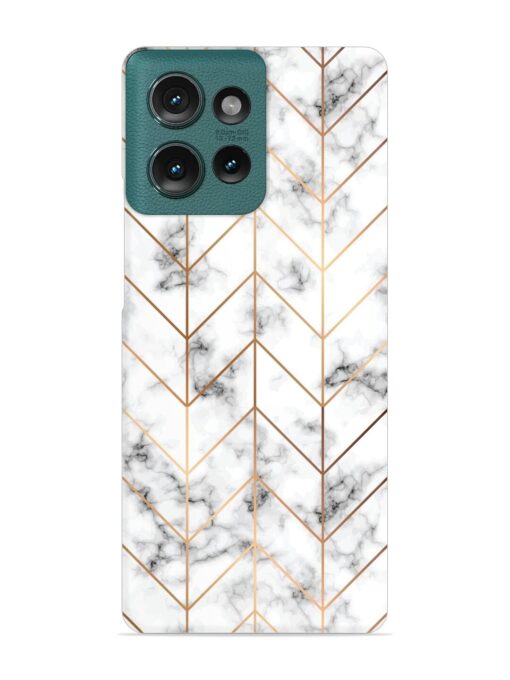 Vector Marble Texture Snap Case for Motorola Moto Edge 50 (5G)