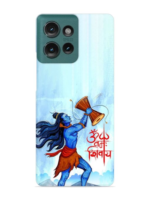 Illustration Lord Shiva Snap Case for Motorola Moto Edge 50 (5G)