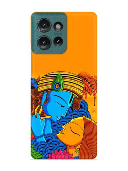 Illustration Hindu Goddess Snap Case for Motorola Moto Edge 50 (5G)