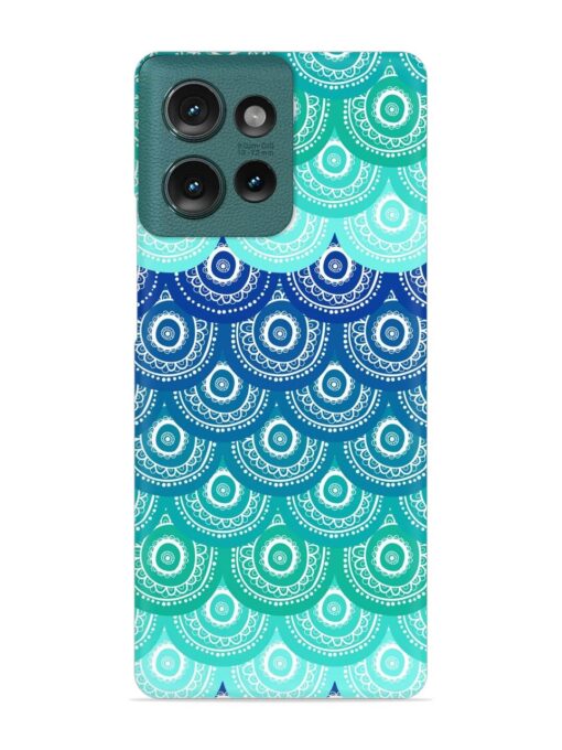 Ethnic Seamless Pattern Snap Case for Motorola Moto Edge 50 (5G)