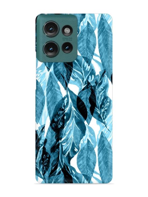 Leaves Pattern Jungle Snap Case for Motorola Moto Edge 50 (5G)