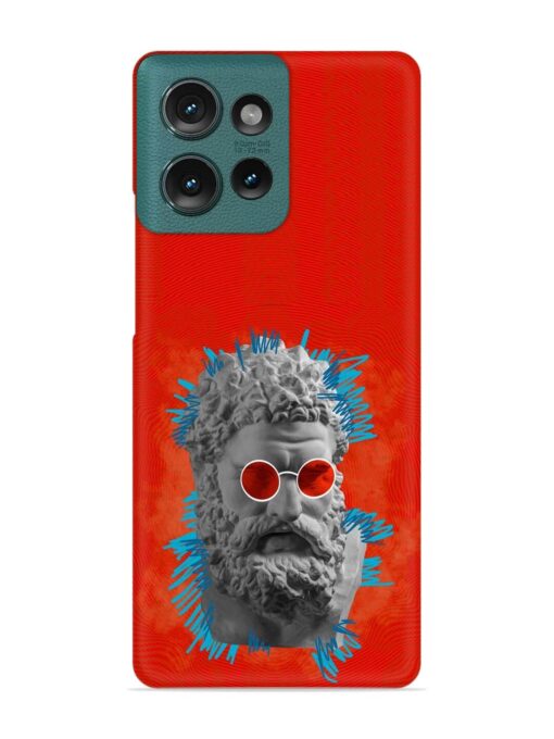 Contemporary Art Concept Snap Case for Motorola Moto Edge 50 (5G)