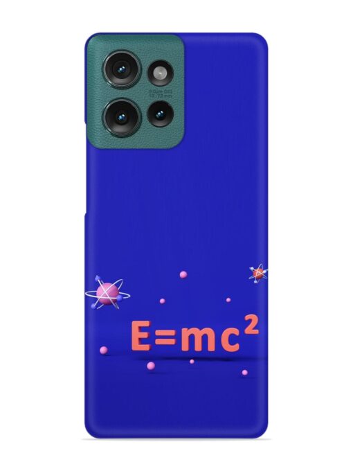 Formula Relativity Equation Snap Case for Motorola Moto Edge 50 (5G)